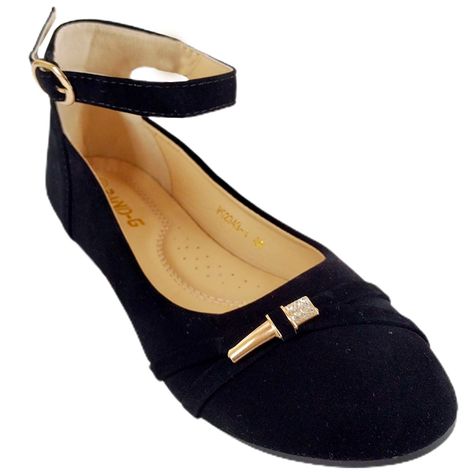 Zapatos de mujer Ballerinas  43 Negro-1