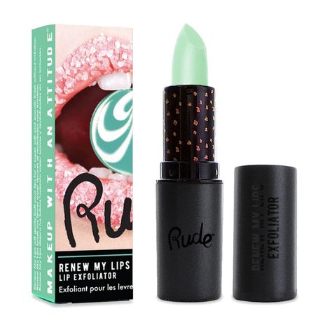 Labial Exfoliante Menta "Renew My Lips" Rude Cosmetics-0