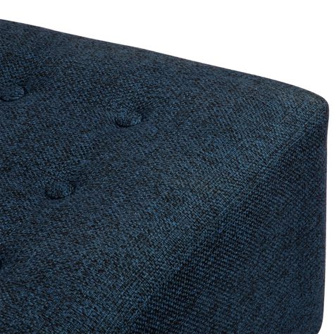 Pouf Alejandro Diseño Azul Omega 54x54x44 cm Máxima Design-2