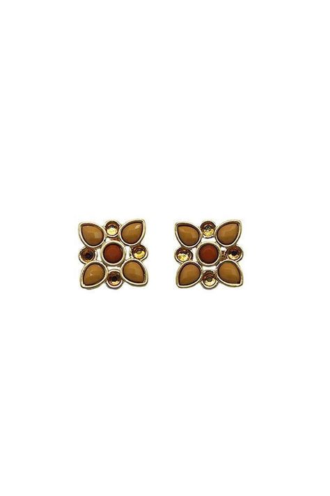Aro Clip Beige Woodstock Flor Humana-0