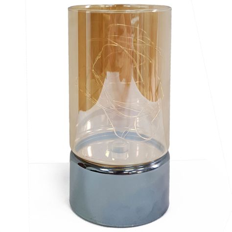 Lámpara Led Decorativa Milano Ámbar a Batería-0