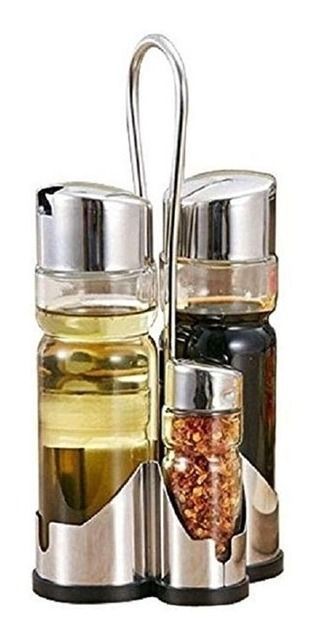 Alcuza Mesa Comedor Aceitero Salero  Limon Vinagre Pimienta-0