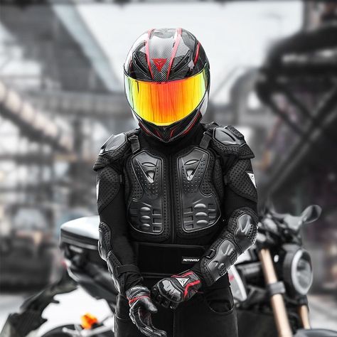 Chaqueta Armadura para motociclismo Motowolf 1027-4