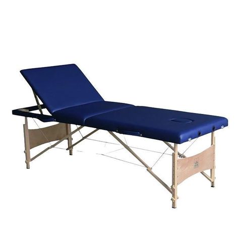 camilla plegable bioline lite pro azul oscuro-0