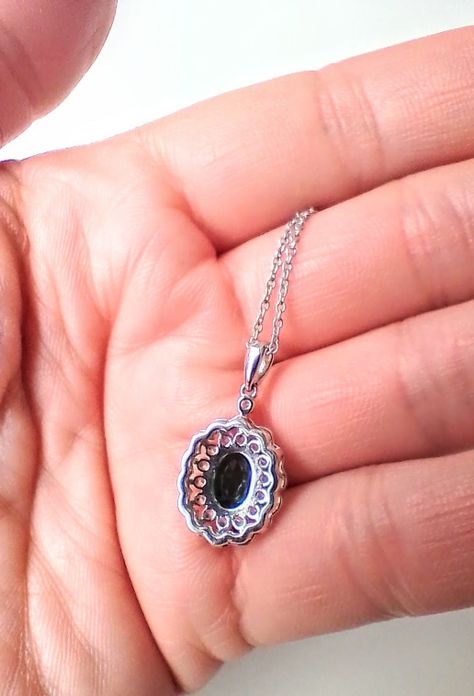 Conjunto collar con dije y aros Esmeralda Plata S925-4
