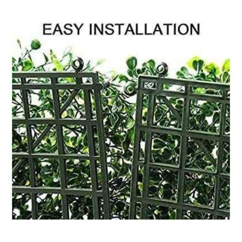 Pack 20 Pasto Palmeta Artificial Trebol Vetrical 60x40cm-3