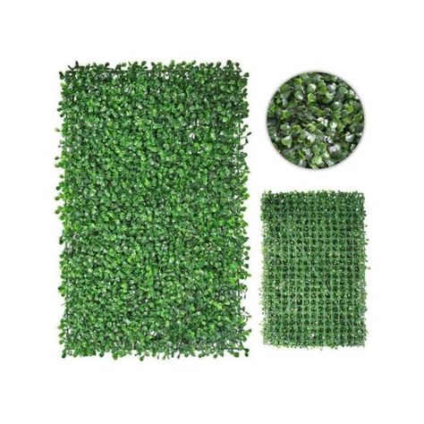 Pack 20 Pasto Palmeta Artificial Trebol Vetrical 60x40cm-2