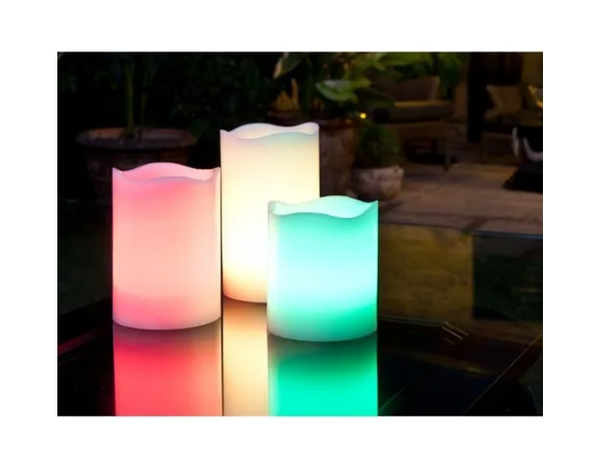 Velas Led Con Control Remoto-1