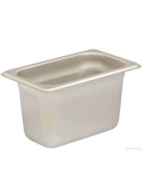 Contenedor GN A. Inox 1/9 X 10 cm (1 lts)-0