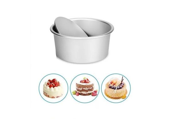 Moldes De Aluminio Tortas Molde Desmontable 16cm-1