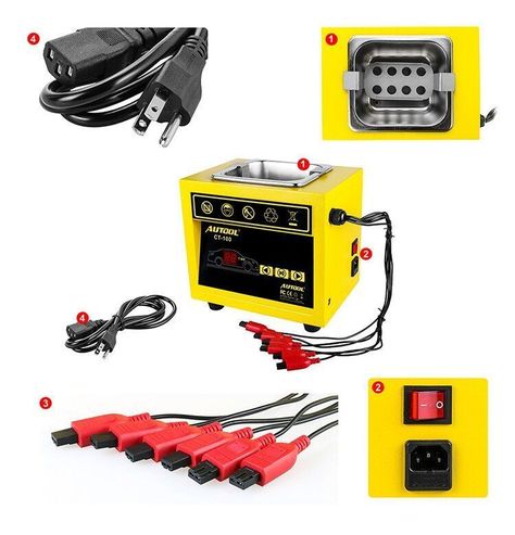 Limpiador Inyector Ultrasonico CT100-3