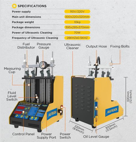 Probador Limpia Inyectores CT150-5