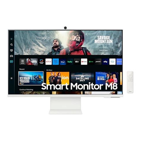 Monitor Smart 32" Streaming tv y Cámara SlimFit M8/4K/S32CM801UL-0