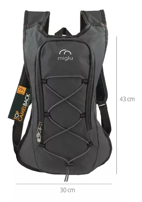 Mochila de Hidratación 2Lt Negra-1