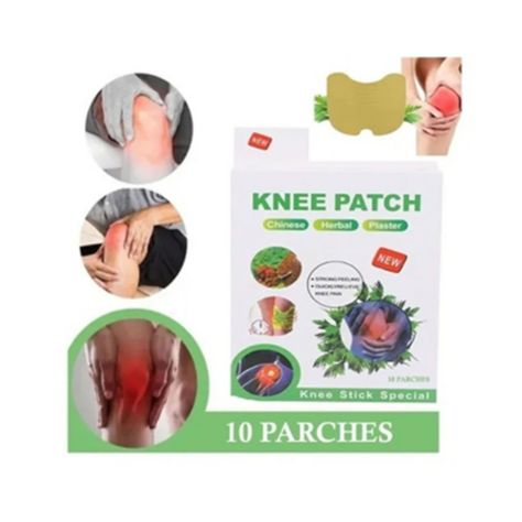 Pack 10 Parches Para Aliviar Calmar, Eliminar Dolor Rodilla-2