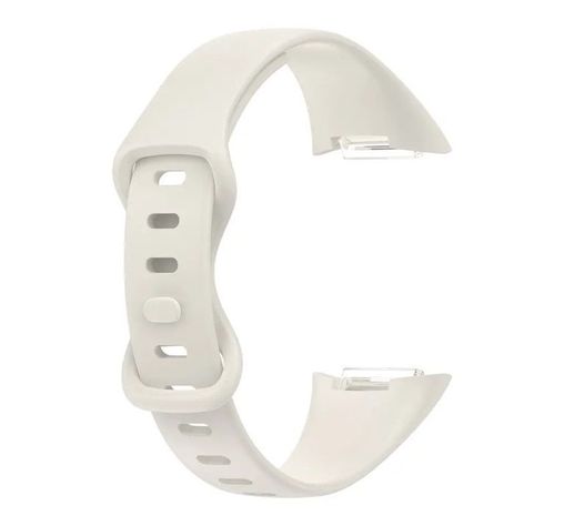 Correa Silicona Compatible Fitbit Charge 5  23mm Beige-0