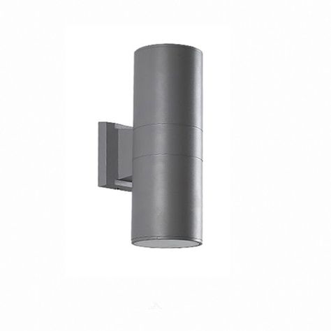 Apliqué Bidireccional LED Incorporado Gris 2*5W-0