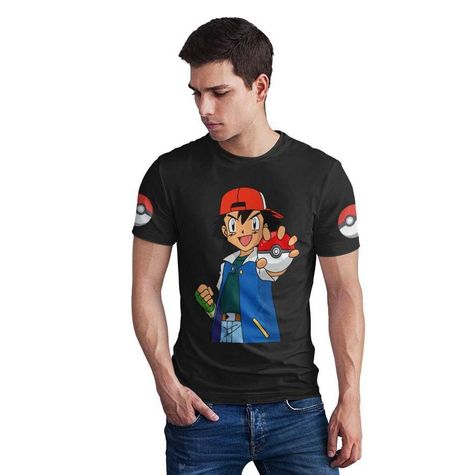 Polera Pokémon gotta catch em all D2-0