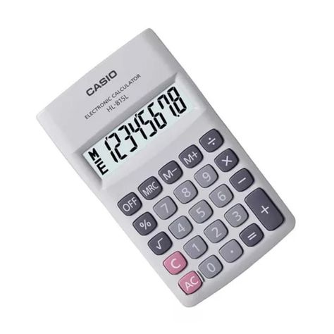 Calculadora De Bolsillo 8 Digitos Blanco HL-815L -3