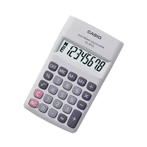 Calculadora De Bolsillo 8 Digitos Blanco HL-815L -1