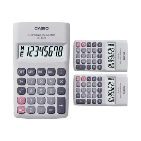 Calculadora De Bolsillo 8 Digitos Blanco HL-815L -2