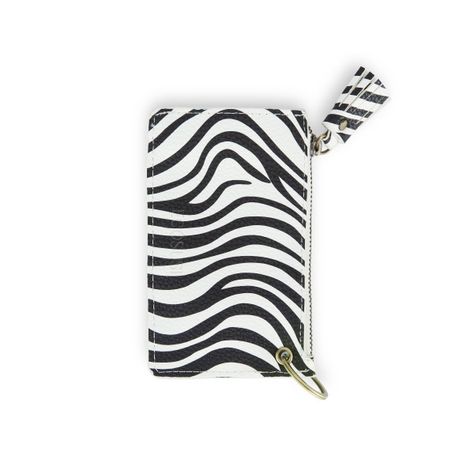 Ecosusi Llavero De Pulsera Para Mujer Con Borla Y Lazo- Zebra
-3