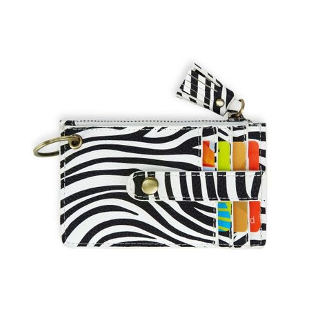 Ecosusi Llavero De Pulsera Para Mujer Con Borla Y Lazo- Zebra
-6