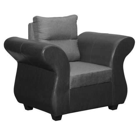Juego de Living Zara 3.1.1 Tela-Pu Gris-3