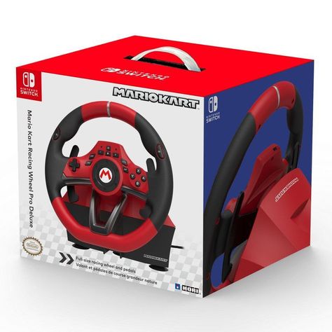 Volante HORI Mario Kart Racing Wheel Pro Ed. - Switch - Sniper-0