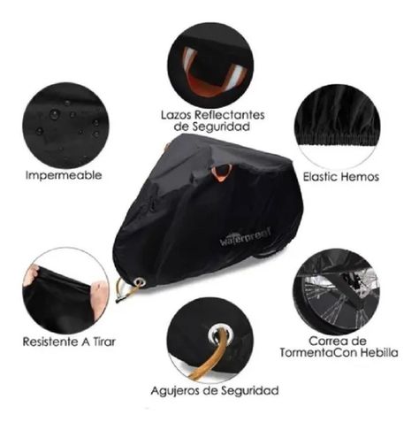 Funda Impermeable Para Bicicleta 110 X 200cm-2