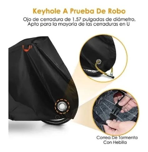 Funda Impermeable Para Bicicleta 110 X 200cm-3