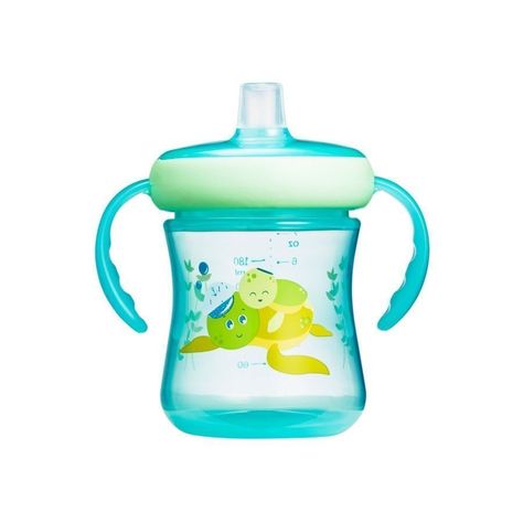 Vasos antiderrame chupete Silicona 207ml con asas-2