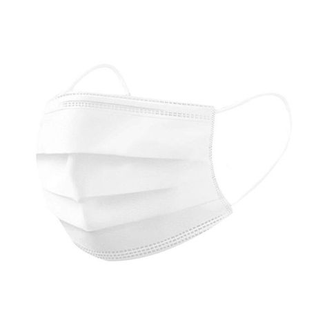 Mascarilla Infantil Blanca Children Face Mask-0