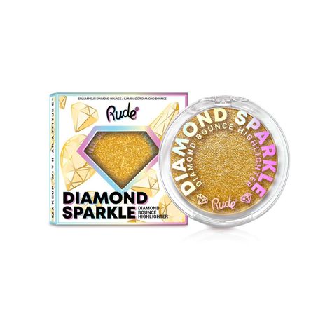 Iluminador “Diamond Sparkle” Gold RUDE-0