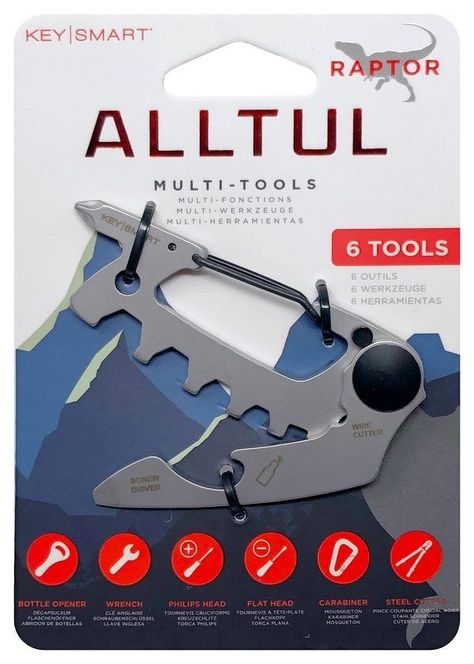 Multiherramienta de Llavero AllTul Raptor KeySmart-6