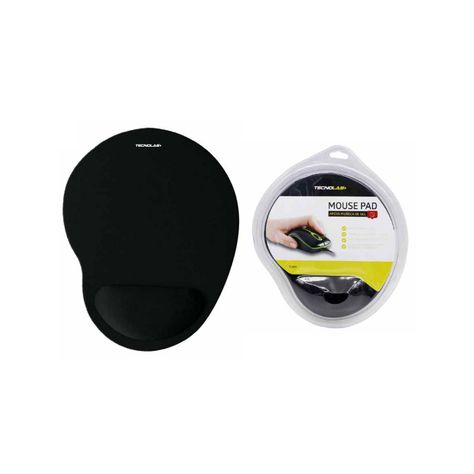 Mouse Pad Con Apoya Muñeca De Gel Negro - PuntoStore-1