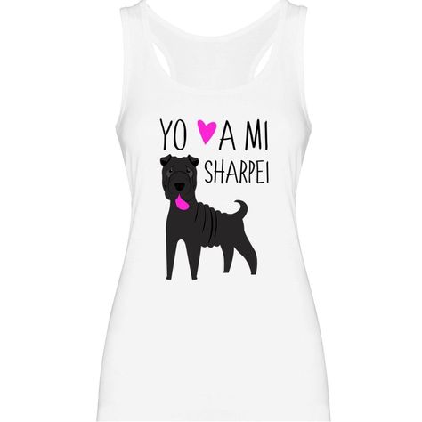 Camisa de dormir - Mujer - Sharpei negro-0