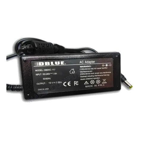 Cargador Netbook Acer Aspire 19v 1.58a Plug 5.5mm X 1.7mm-0