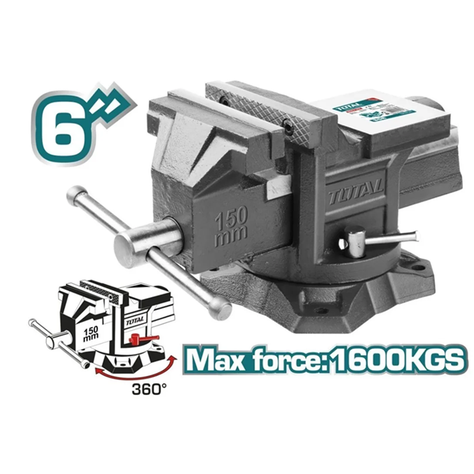 Tornillo Banco Mecanico Base Giratoria 6 Pulgadas-1