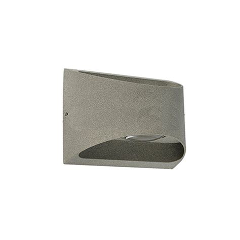 Apliqué LED Gris 2*5W-0