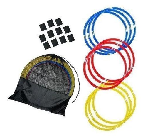 Pack 12x Aros de Agilidad c Clip Union Circuito - MKS- 8026-1
