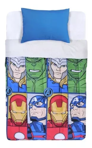 Plumon Sherpa Vengadores Avengers 180X220-0