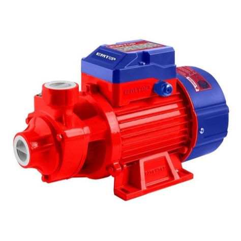 Bomba De Agua 0,5 HP 370W EMTOP-0