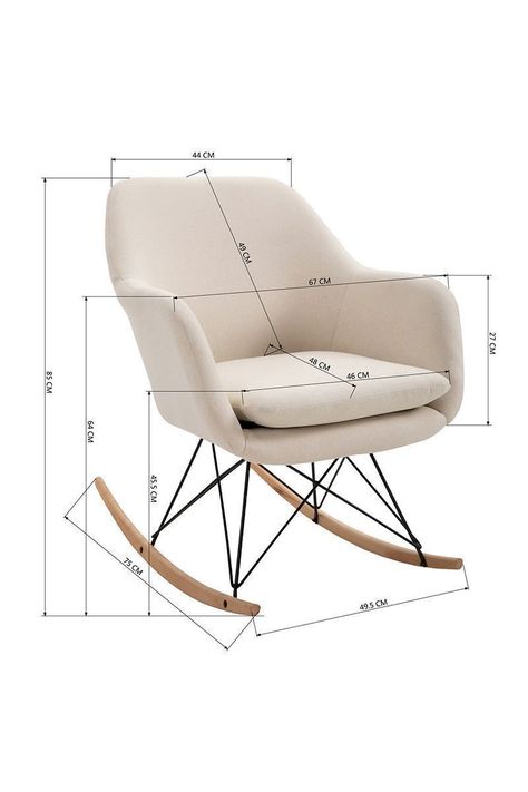 Silla Mecedora Sitial Napoles Beige-2