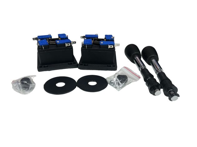 KIT DE 2 PALANCAS JOYSTICK ARCADE METALICAS 53051-1-1