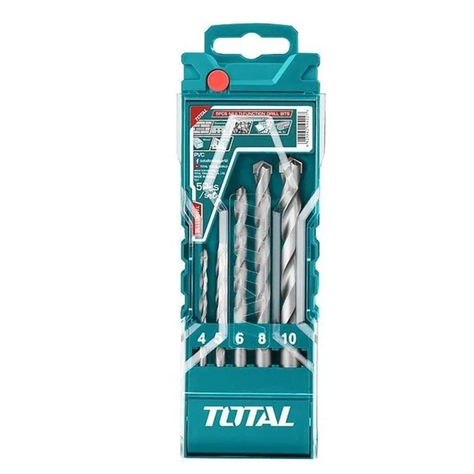 Set Brocas Hss Multifuncion 5 Pcs Total Tacsd7156-1