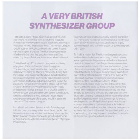 HUMAN LEAGUE - ANTHOLOGY A VERY BRITISH SINTHESIZER 2CD
-4