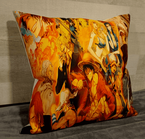 Cojín Felpa 45x45 cm De One Piece Extra Suave -1