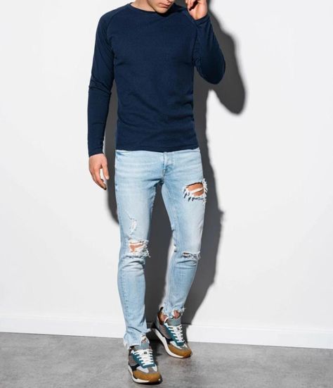 Polera Casual Manga Larga-1