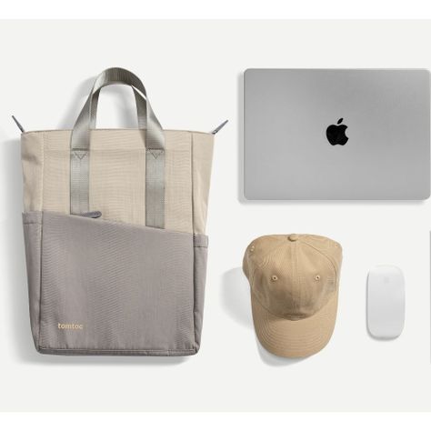 Tomtoc Mochila Slash para Notebook /Macbook Pro de 14" - 12L - Gris-5